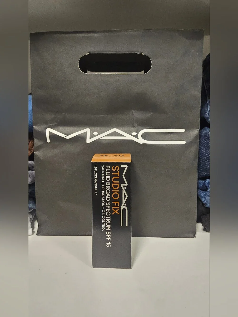 NWT MAC Cosmetics Studio Fix Fluid Foundation  (NC50)